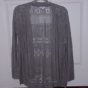 Candies Grey Long sleeve Cardigan